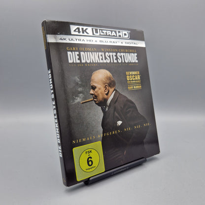 4K Ultra HD Blu-Ray: Die dunkelste Stunde		mit Gary Oldman