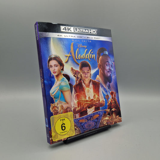 4K Ultra HD Blu-Ray: Disney Aladdin		mit Will Smith