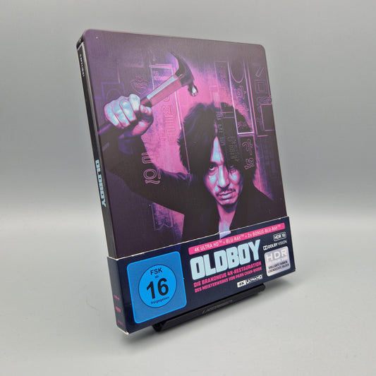 4K Ultra HD Blu-Ray: Oldboy	Steelbook	von Park Chan-Wook