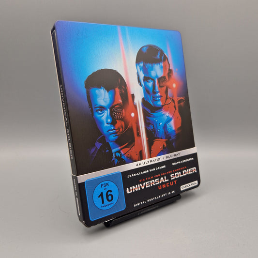 4K Ultra HD Blu-Ray: Universal Soldier	Steelbook