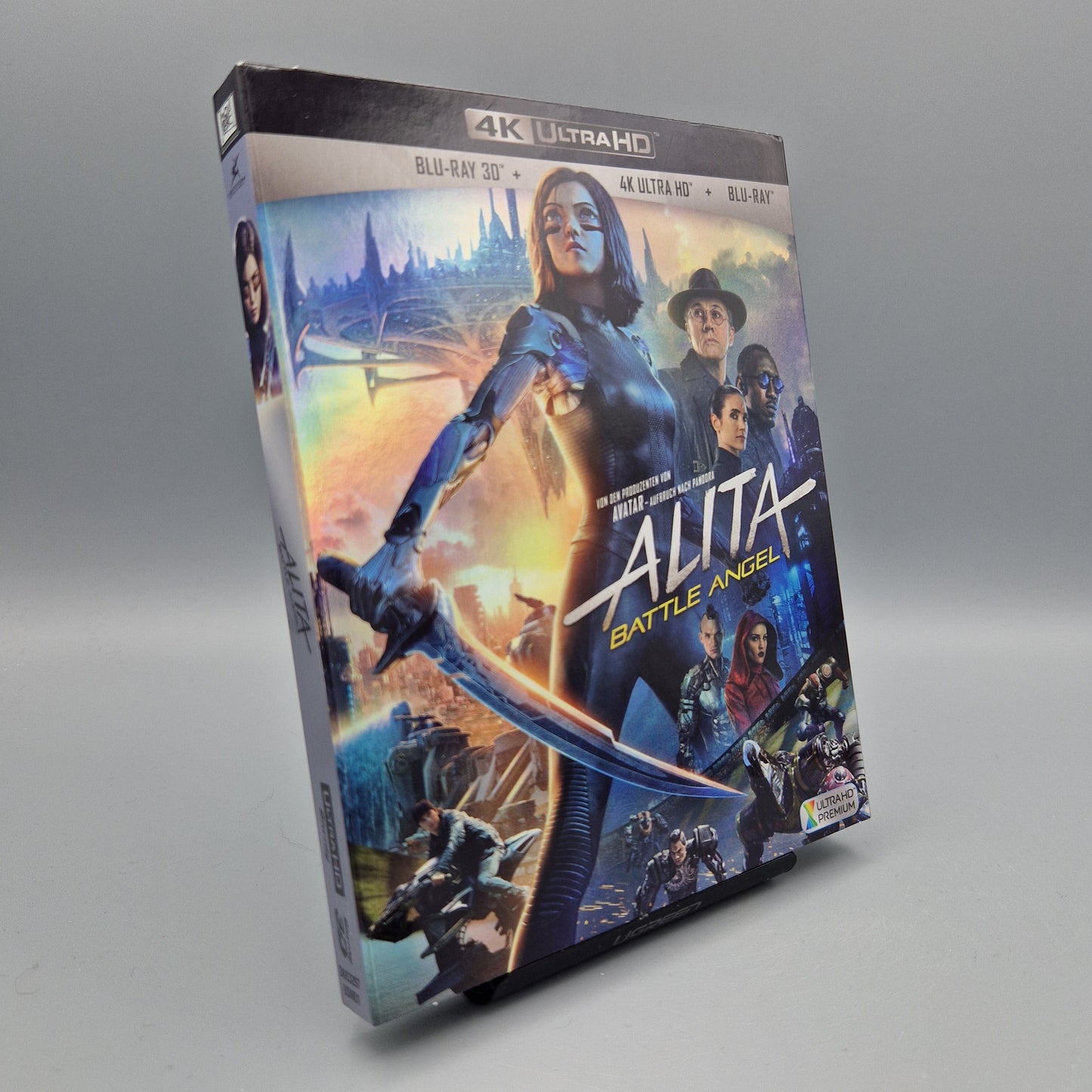 4K Ultra HD Blu-Ray: Alita: Battle Angel	(inkl. 3D-Blu-ray-Film)
