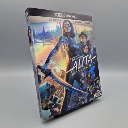 4K Ultra HD Blu-Ray: Alita: Battle Angel	(inkl. 3D-Blu-ray-Film)