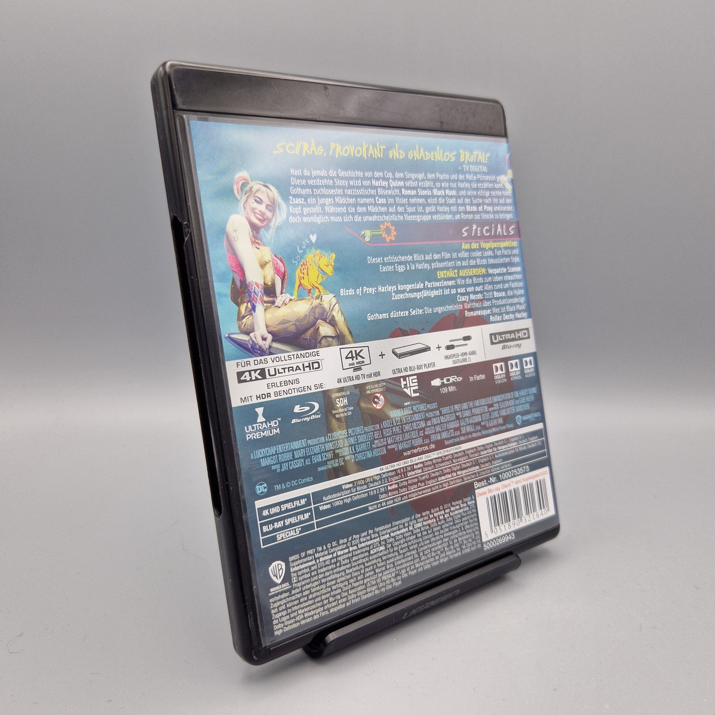 4K Ultra HD Blu-Ray: DC Birds of Prey - The Emancipation of Harley Quinn