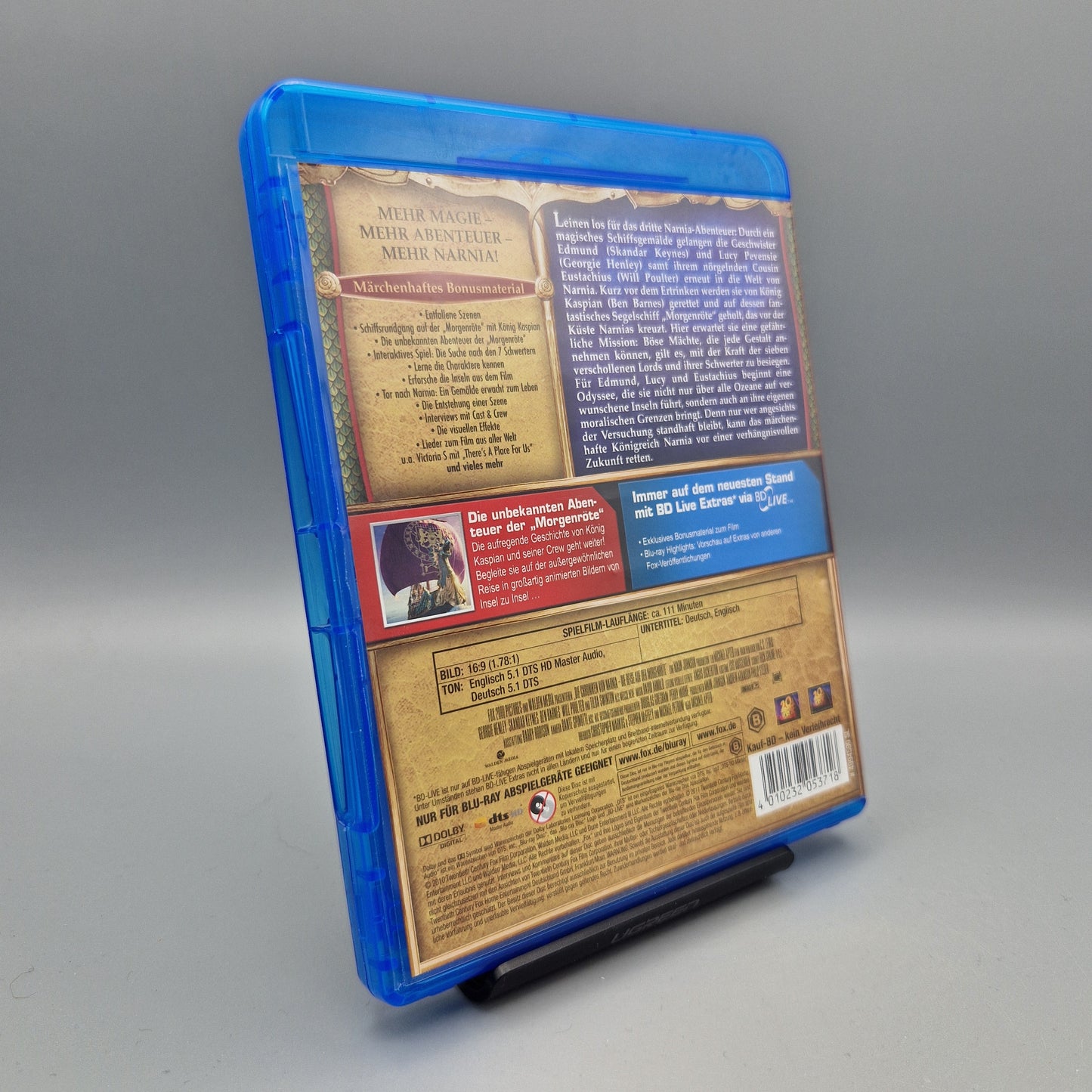 Blu-Ray Film: Die Chroniken von Narnia - Die Reise auf der Morgenröte