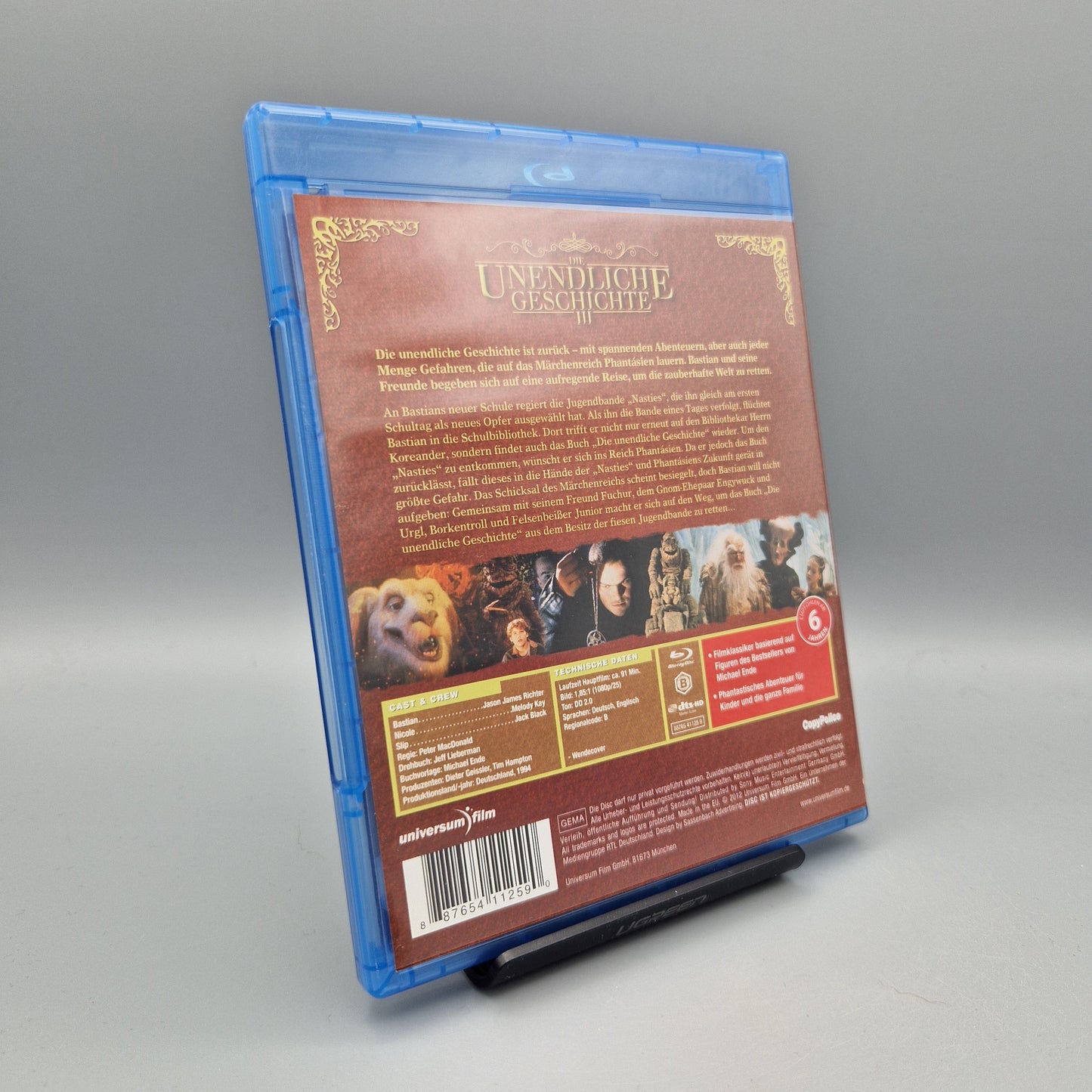 Blu-Ray Film: Die unendliche Geschichte III
