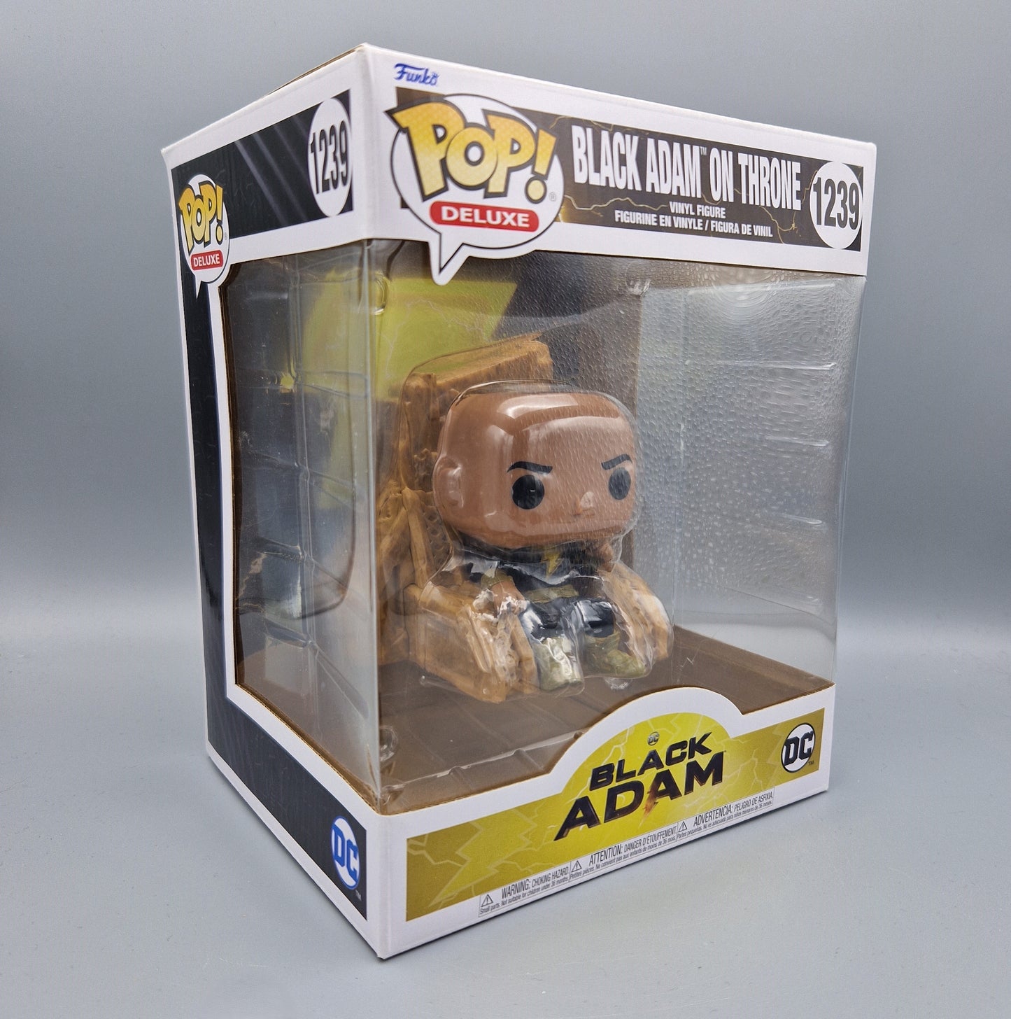 Funko Pop! Deluxe	DC Black Adam	#1239	Black Adam on Throne