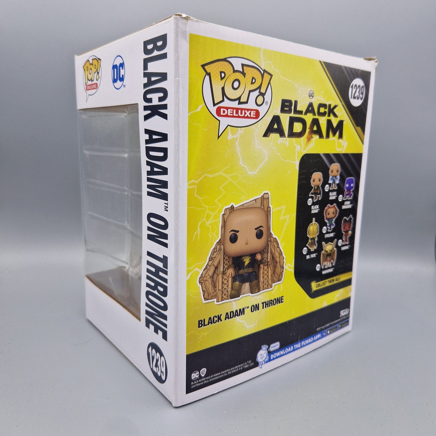 Funko Pop! Deluxe	DC Black Adam	#1239	Black Adam on Throne