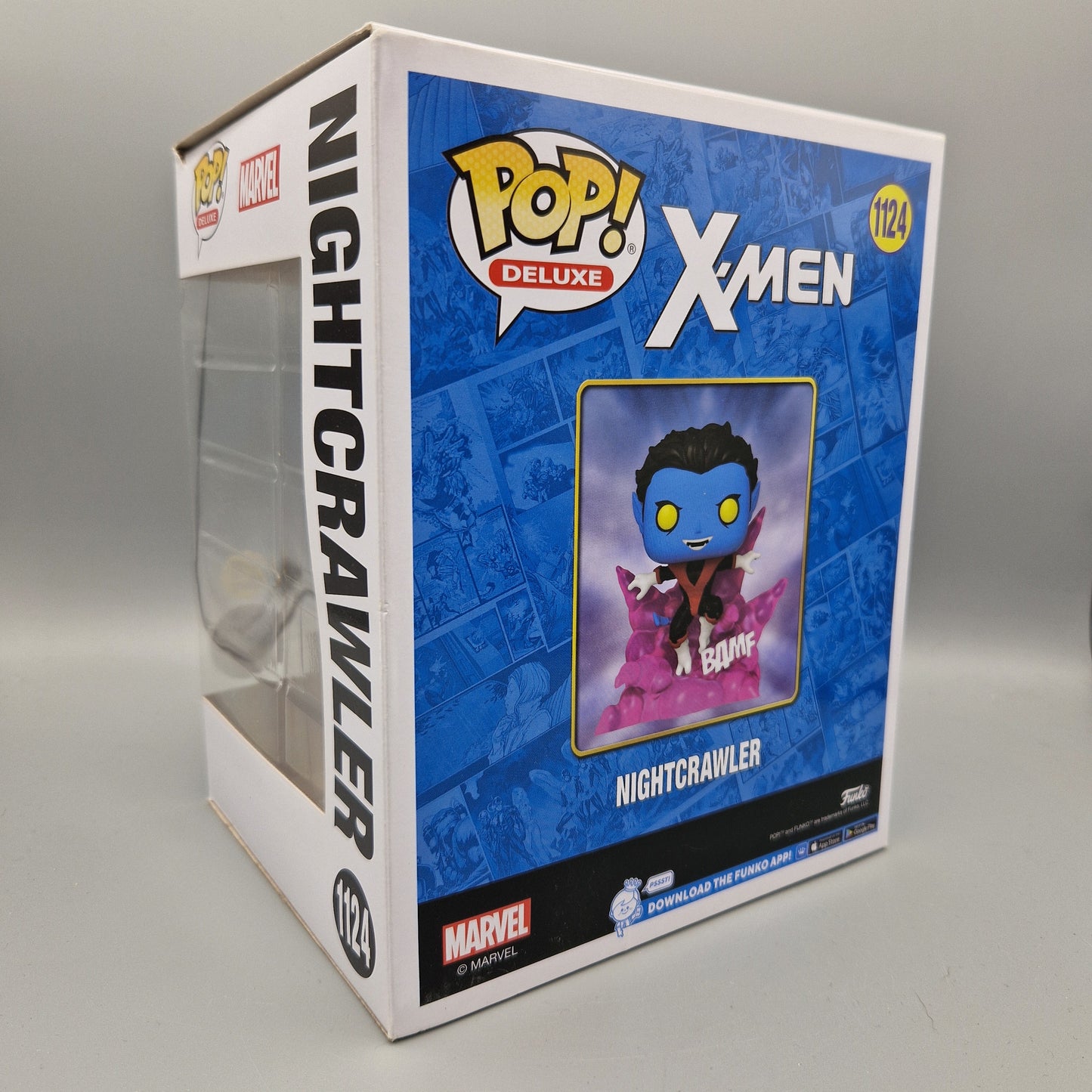Funko Pop! Deluxe	Marvel - X-Men	#1124	Nightcrawler	Glows in the Dark