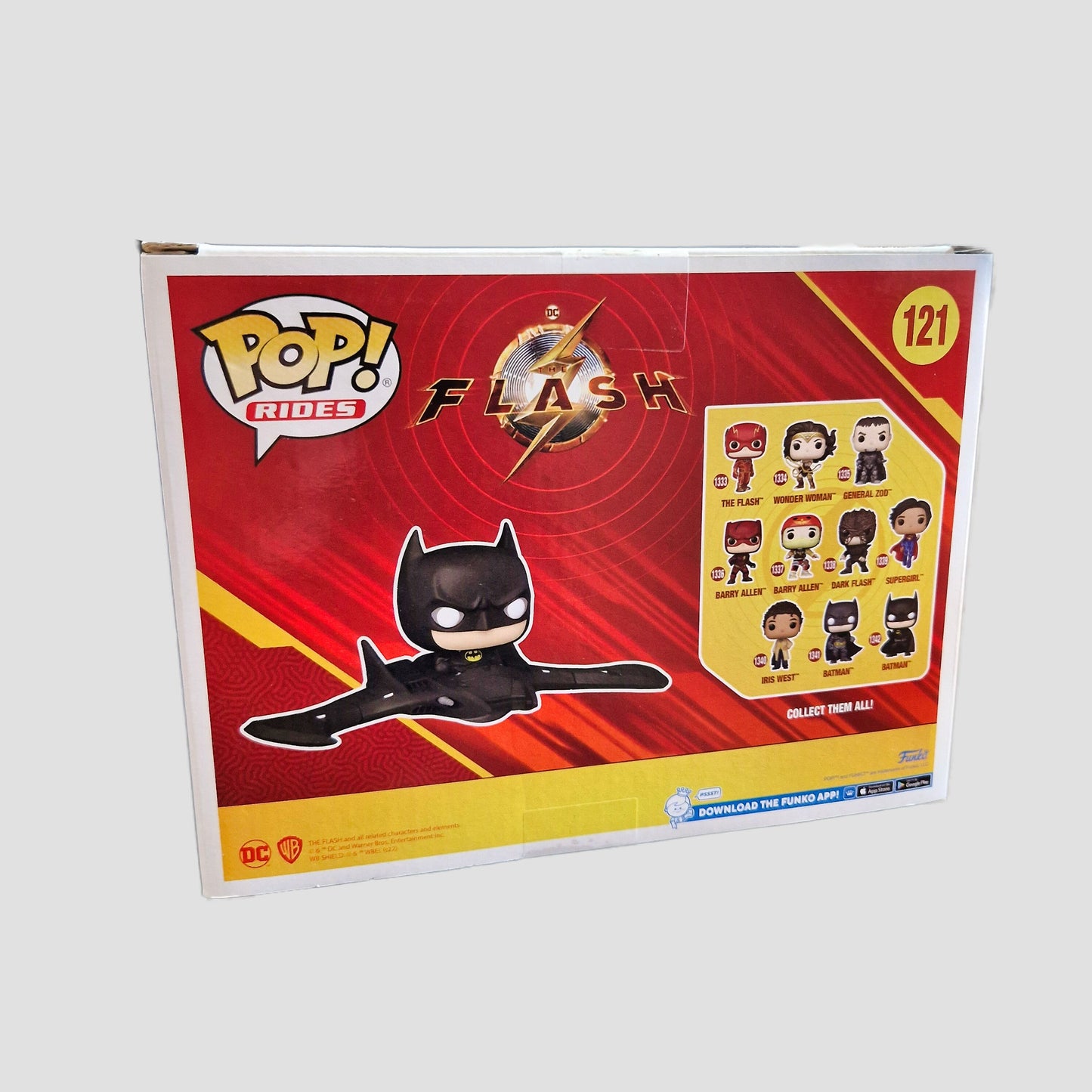 Funko Pop! Rides	DC Flash	#121	Batman in Batwing