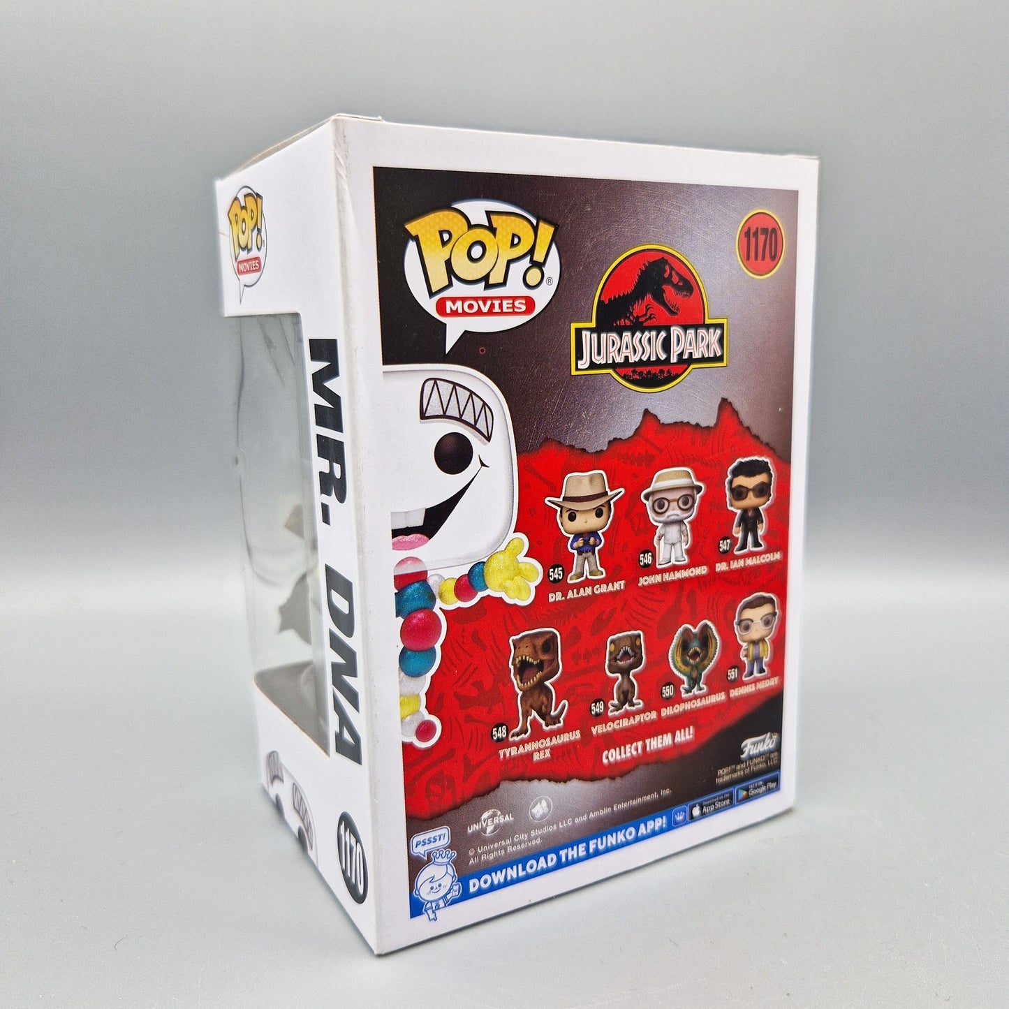 Funko Pop! Movies	Jurassic Park	#1170	Mr. DNA	Diamond Collection