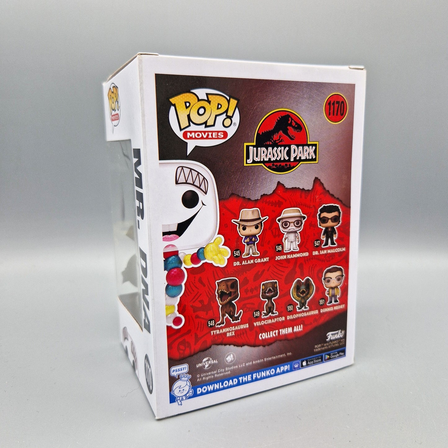 Funko Pop! Movies	Jurassic Park	#1170	Mr. DNA	Diamond Collection