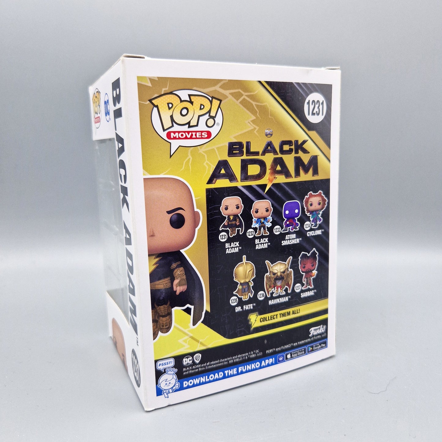 Funko Pop! Movies	DC Black Adam	#1231	Black Adam