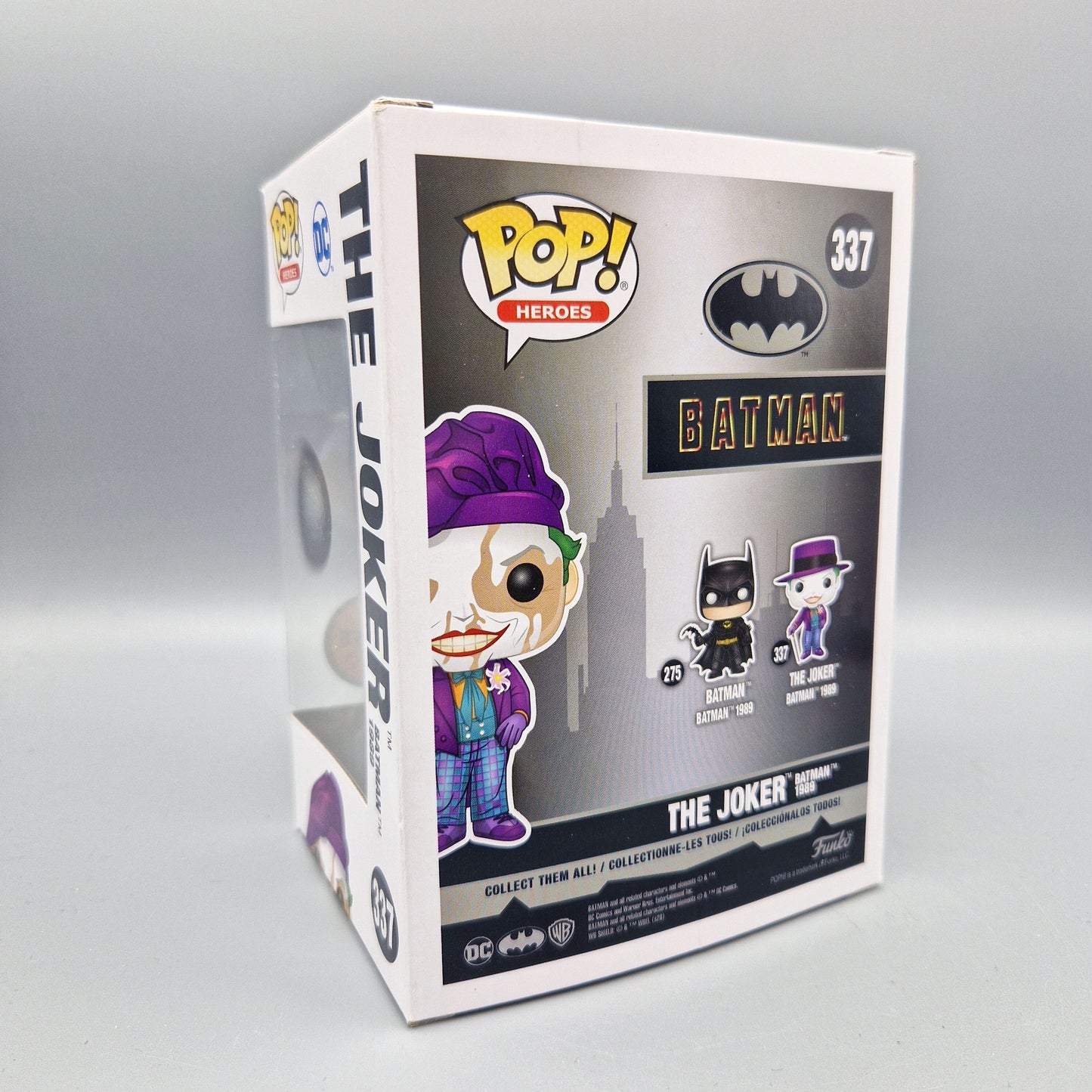 Funko Pop! Heroes	Batman	#337	The Joker (Batman 1989) Chase