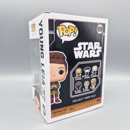 Funko Pop! Star Wars	#659 Young Leia with Lola	2023 Summer Convention