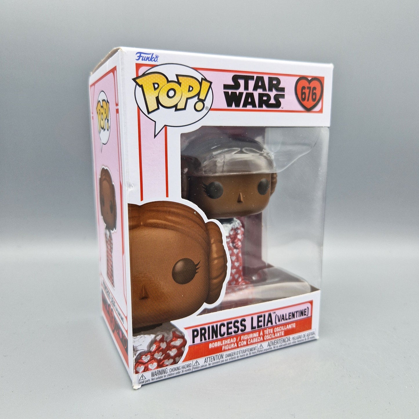 Funko Pop! Star Wars	#676 Princess Leia (Valentine)