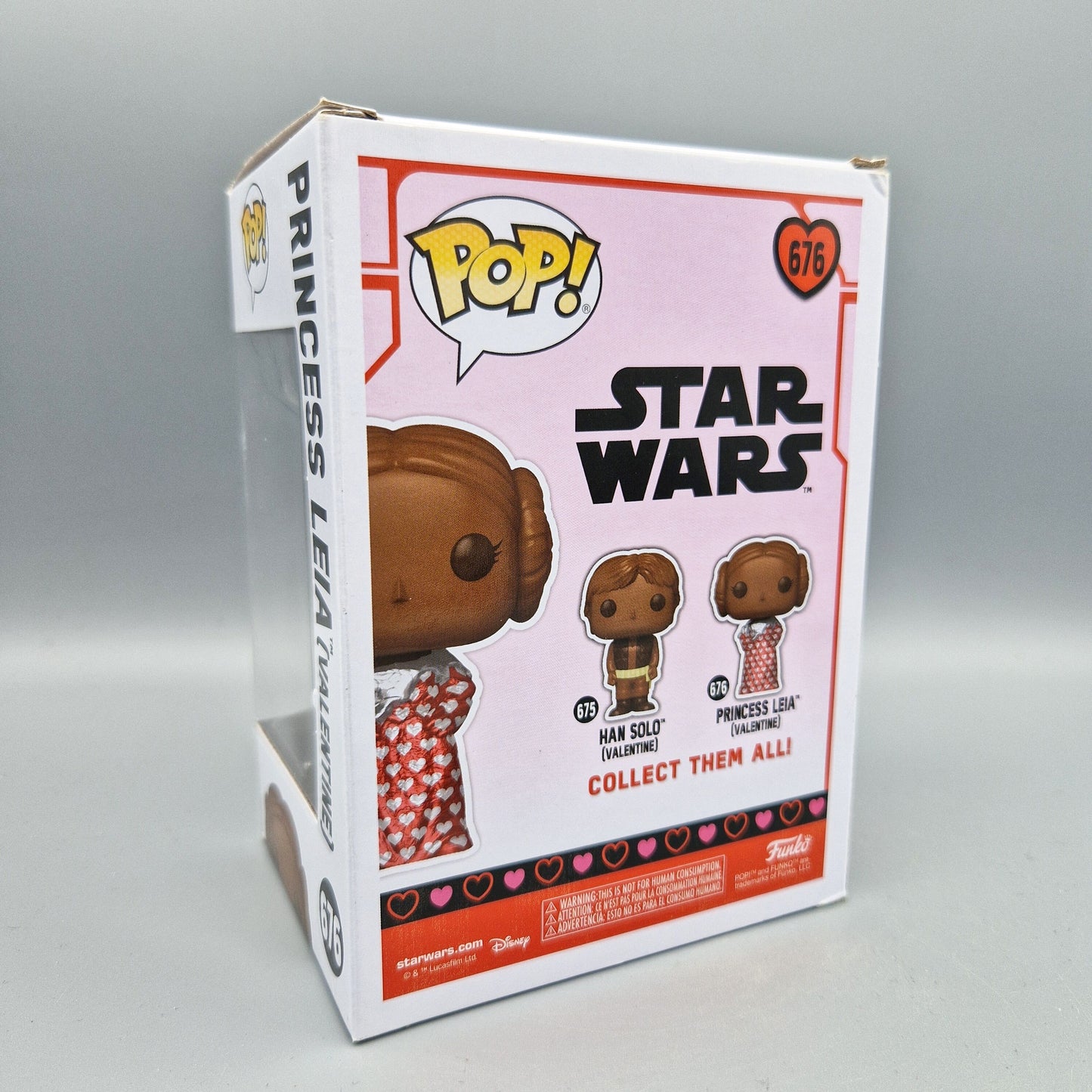 Funko Pop! Star Wars	#676 Princess Leia (Valentine)