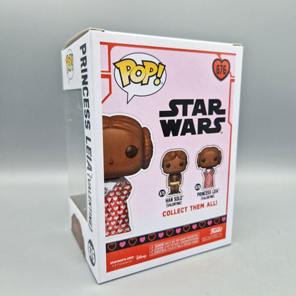 Funko Pop! Star Wars	#676 Princess Leia (Valentine)