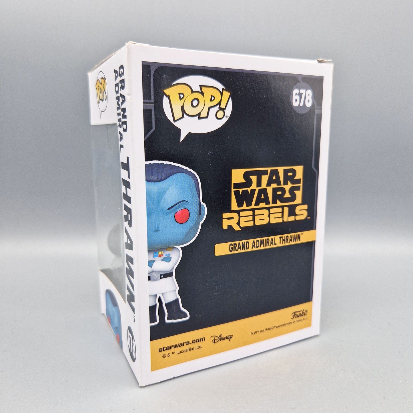 Funko Pop! Star Wars	#678 Grand Admiral Thrawn	Special Edition
