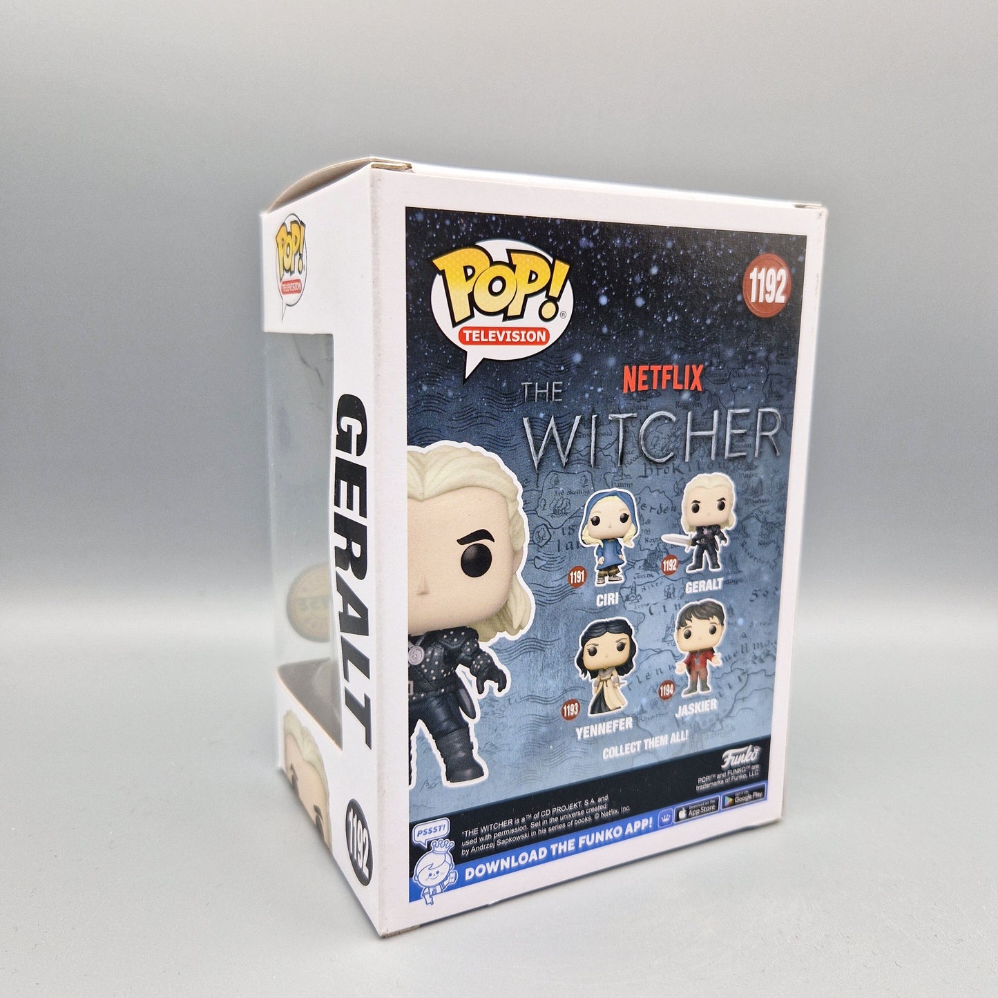 Funko Pop! Television	Netflix - The Witcher	#1192 Geralt Chase