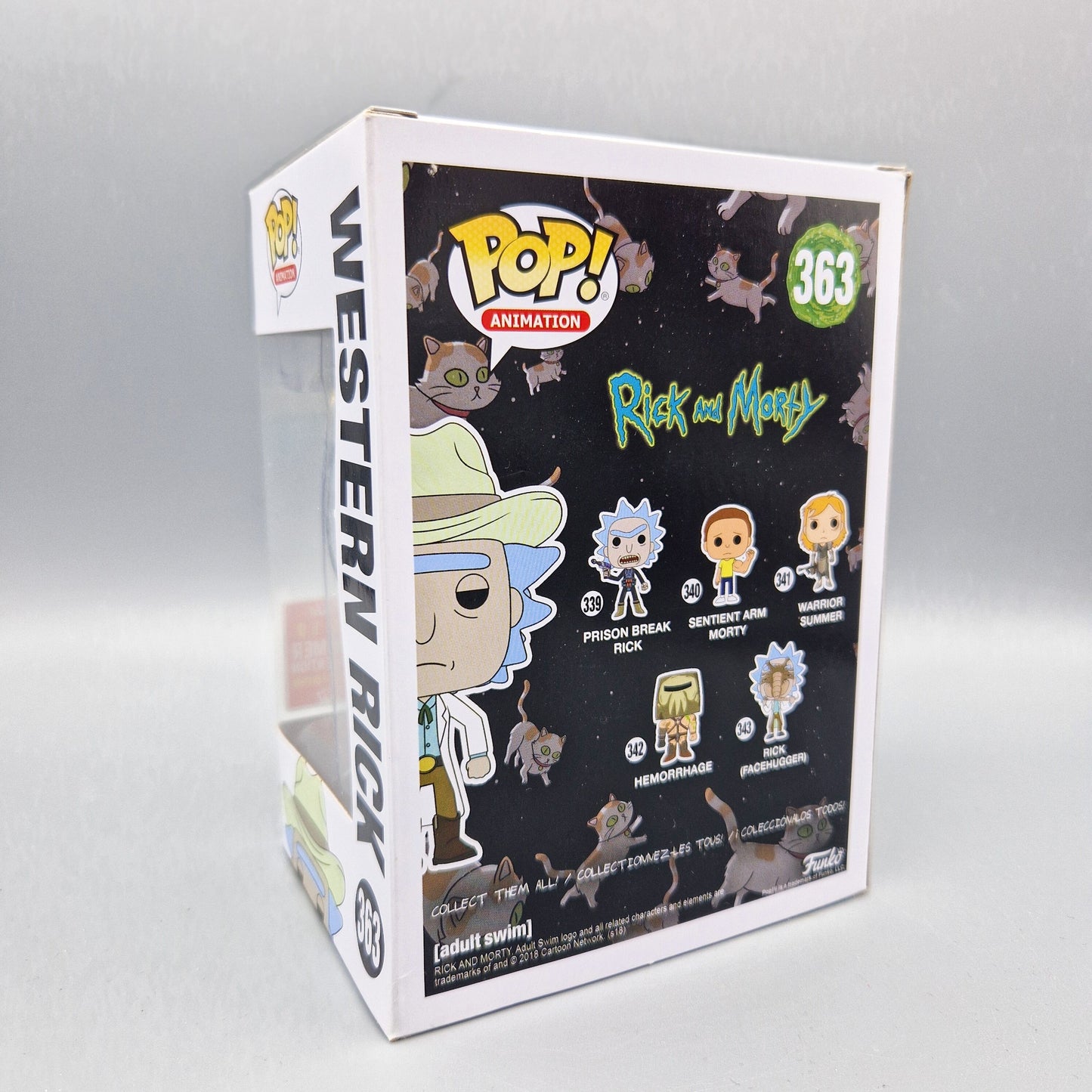 Funko Pop! Animation	Rick and Morty	#363 Western Rick	2018 Summer Convention