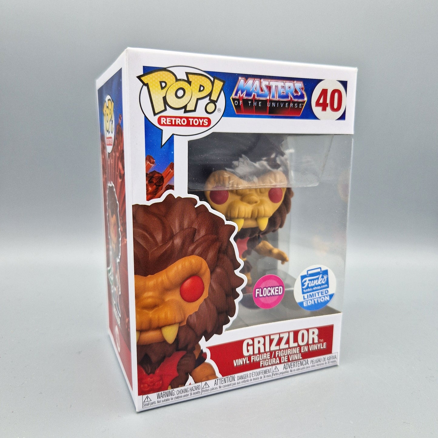 Funko Pop! Retro Toys	Masters of the Universe	#40 Grizzlor Flocked