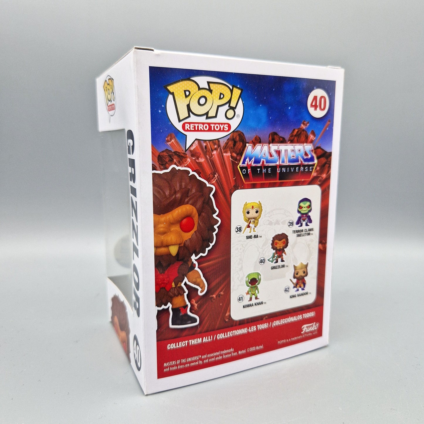 Funko Pop! Retro Toys	Masters of the Universe	#40 Grizzlor Flocked