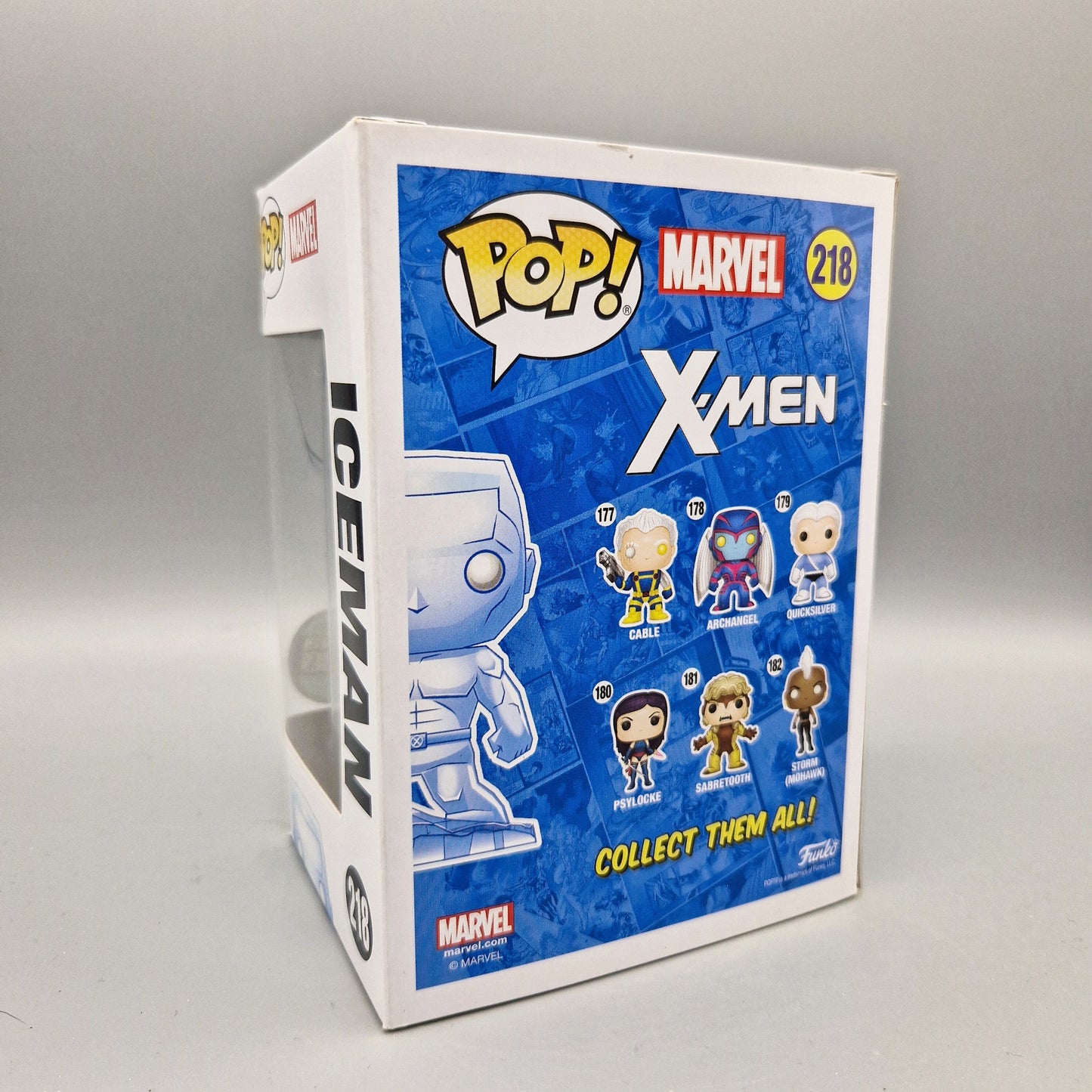 Funko Pop! Marvel - X-Men	#218 Iceman	Specialty Series