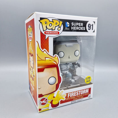Funko Pop! DC Super Heroes	#91 Firestorm Glows in the Dark