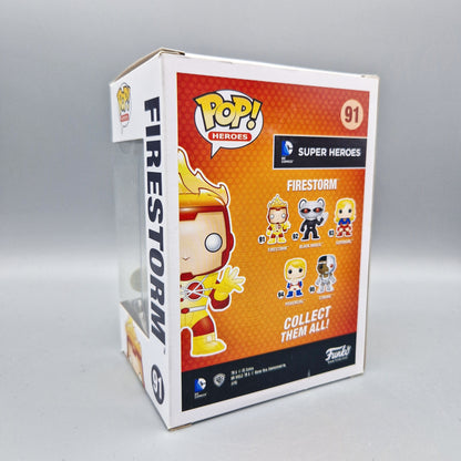 Funko Pop! DC Super Heroes	#91 Firestorm Glows in the Dark