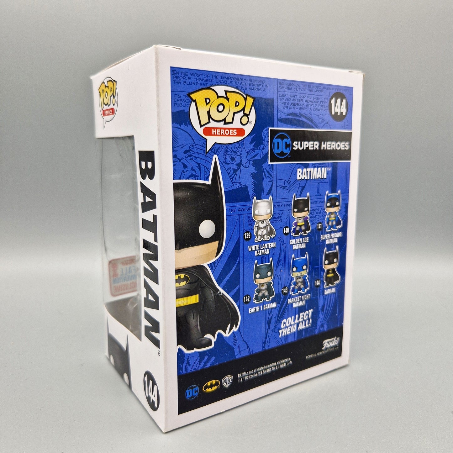 Funko Pop! DC Super Heroes	#144 Batman	2017 Fall Convention