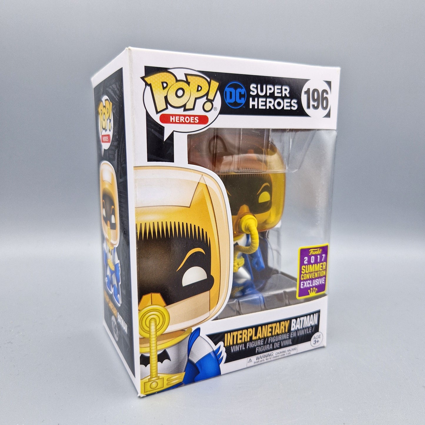 Funko Pop! DC Super Heroes	#196 Interplanetary Batman	2017 Summer Convention