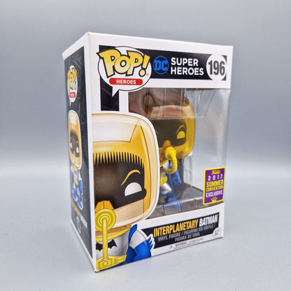 Funko Pop! DC Super Heroes	#196 Interplanetary Batman	2017 Summer Convention