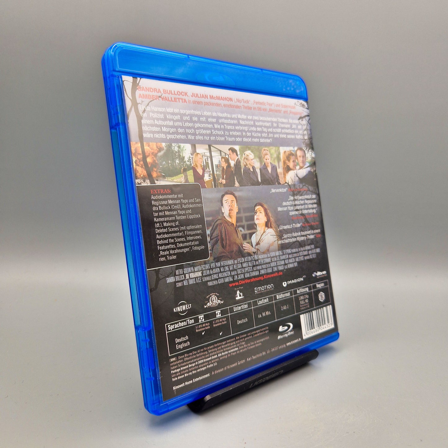 Die Vorahnung	Blu-Ray Film		mit Sandra Bullock	Zustand:	Sehr Gut