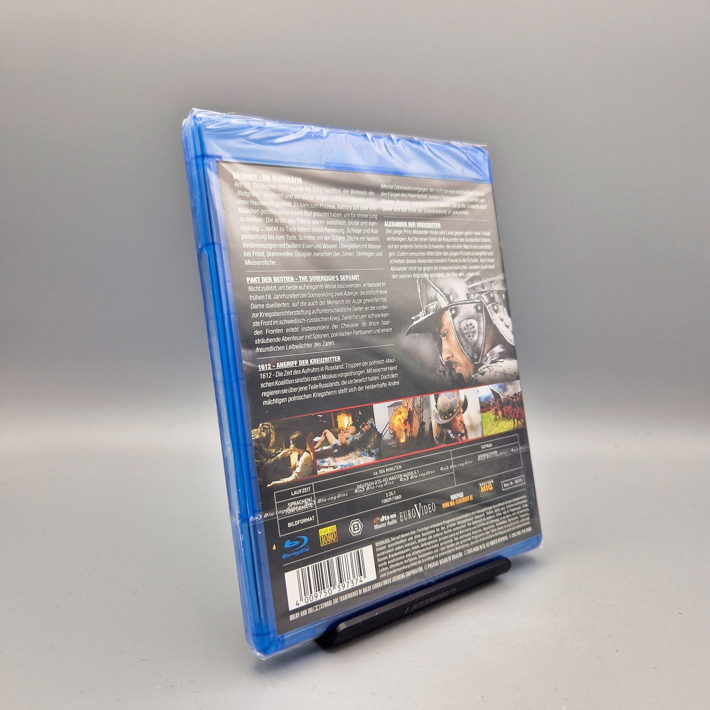 4 Filme Box: Mittelalter History Collection Blu-Ray Film Zustand:	Neu