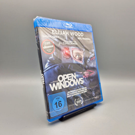 Open Windows		Blu-Ray Film	mit Elijah Wood	Zustand:	Neu