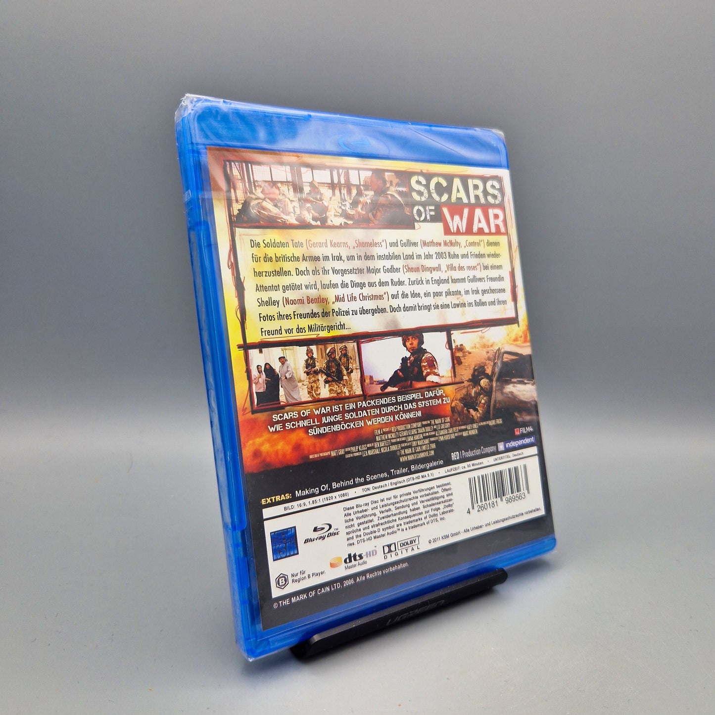 Scars of War - Kriegsnarben sind tief		Blu-Ray Film		Zustand:	Neu