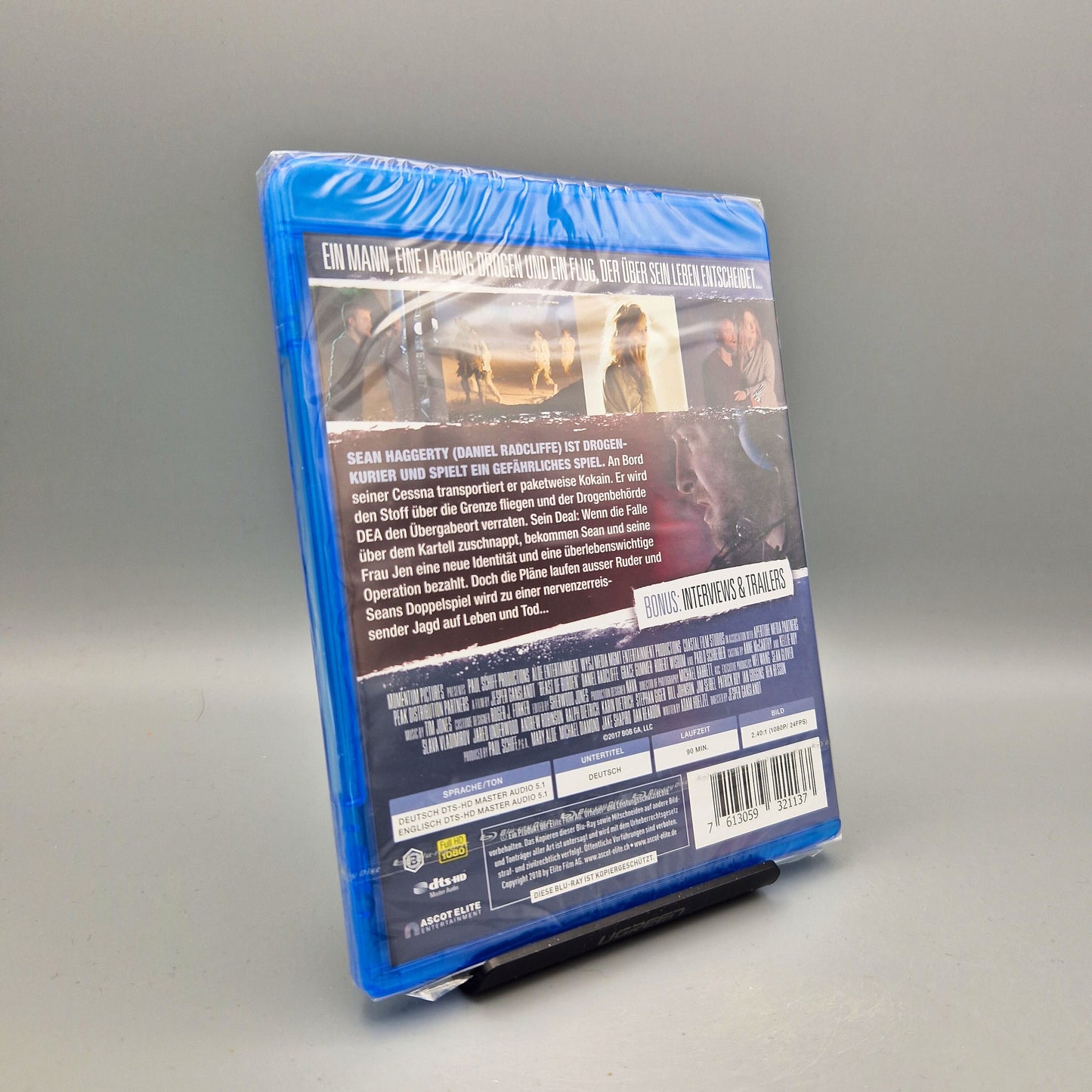 Der Kurier - In den Fängen des Kartells		Blu-Ray Film	mit Daniel Radcliffe	Zustand:	Neu