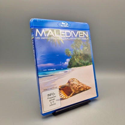 Malediven - HD Impressionen traumhafter Inseln		Blu-Ray Film		Zustand:	Neu
