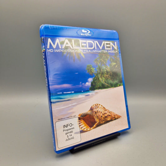 Malediven - HD Impressionen traumhafter Inseln		Blu-Ray Film		Zustand:	Neu