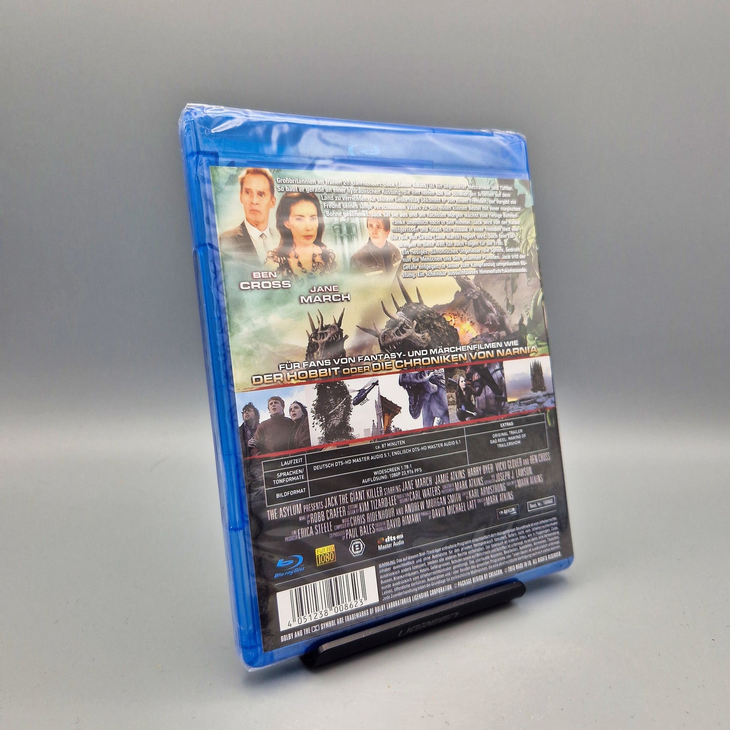 Jack the Giant Killer		Blu-Ray Film	mit Ben Cross	Zustand:	Neu