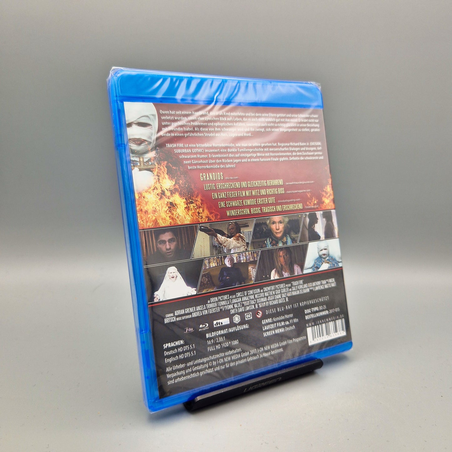 Trash Fire		Blu-Ray Film	mit Adrian Grenier	Zustand:	Neu