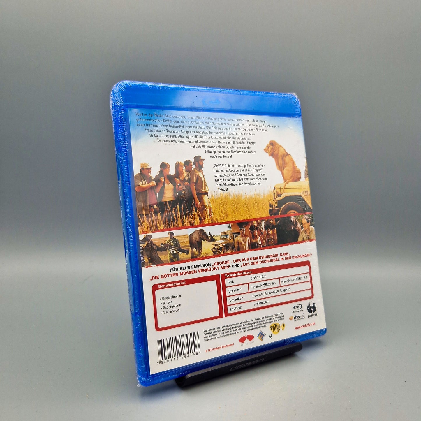 Safari		Blu-Ray Film	mit Kad Merad	Zustand:	Neu