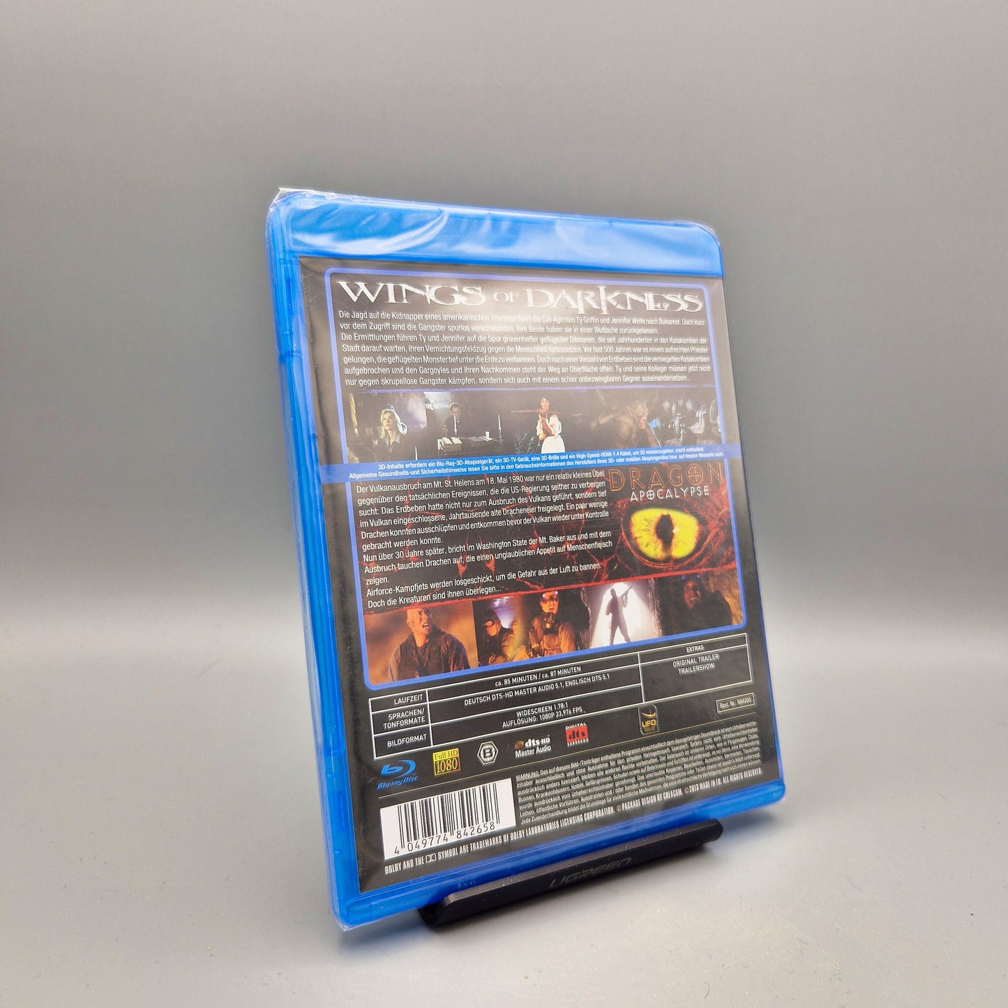 Wings from Hell - 2 Film-Box: Wings of Darkness & Dragon Apocalypse		Blu-Ray Film		Zustand:	Neu