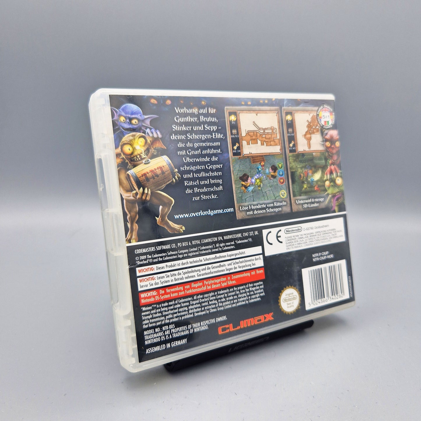 Nintendo DS Spiel: Overlord Minions