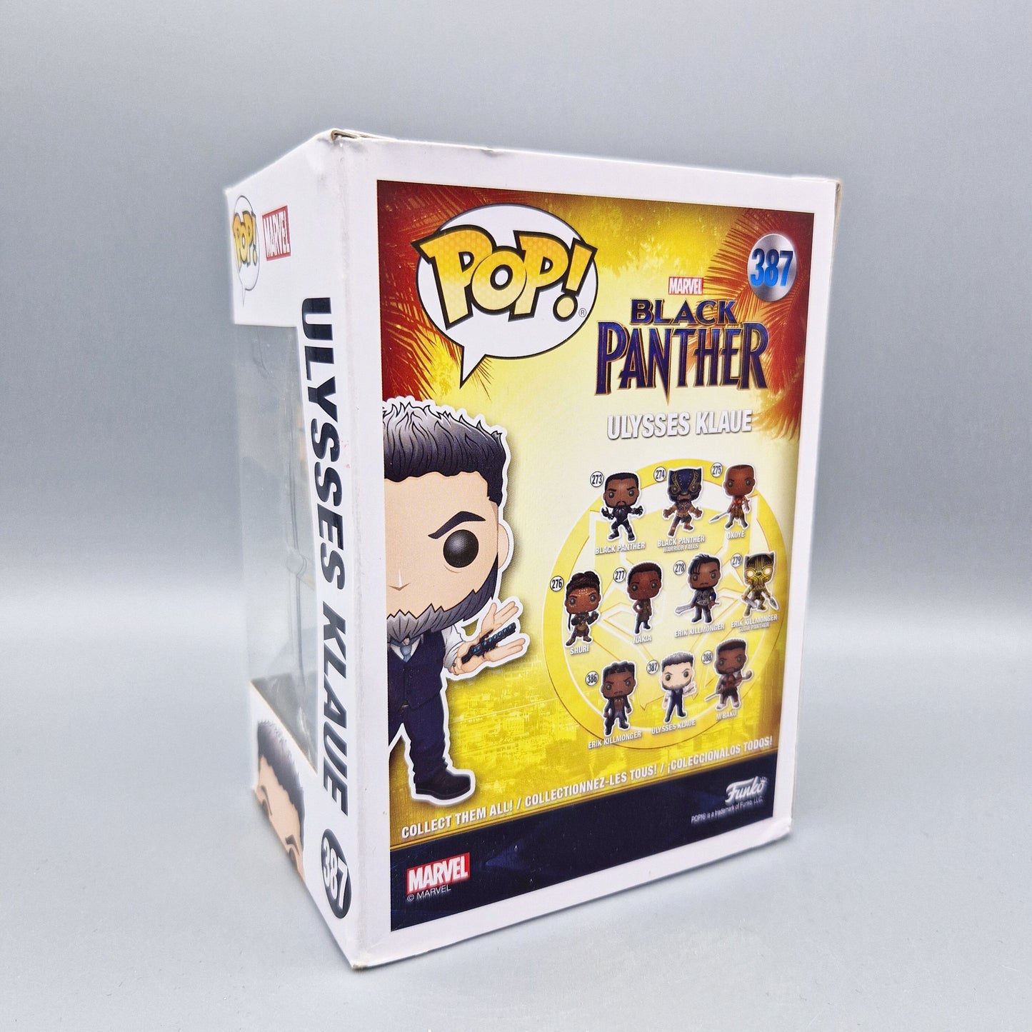Funko Pop! Marvel - Black Panther	#387 Ulysses Klaue		Vinylfigur