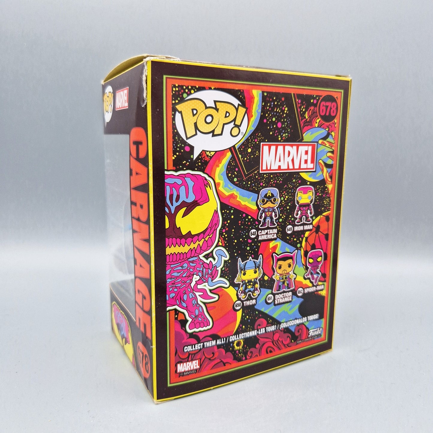 Funko Pop! Marvel	#678 Carnage	Limited Edition	Vinylfigur