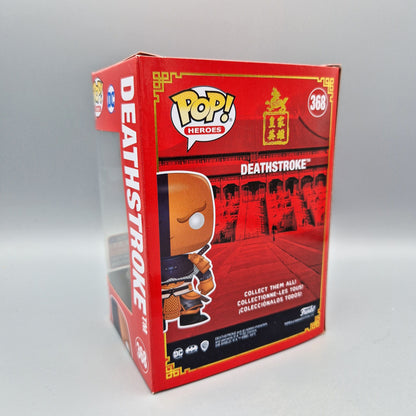 Funko Pop! Heroes	DC	#368 Deathstroke	2021 Summer Convention	Vinylfigur
