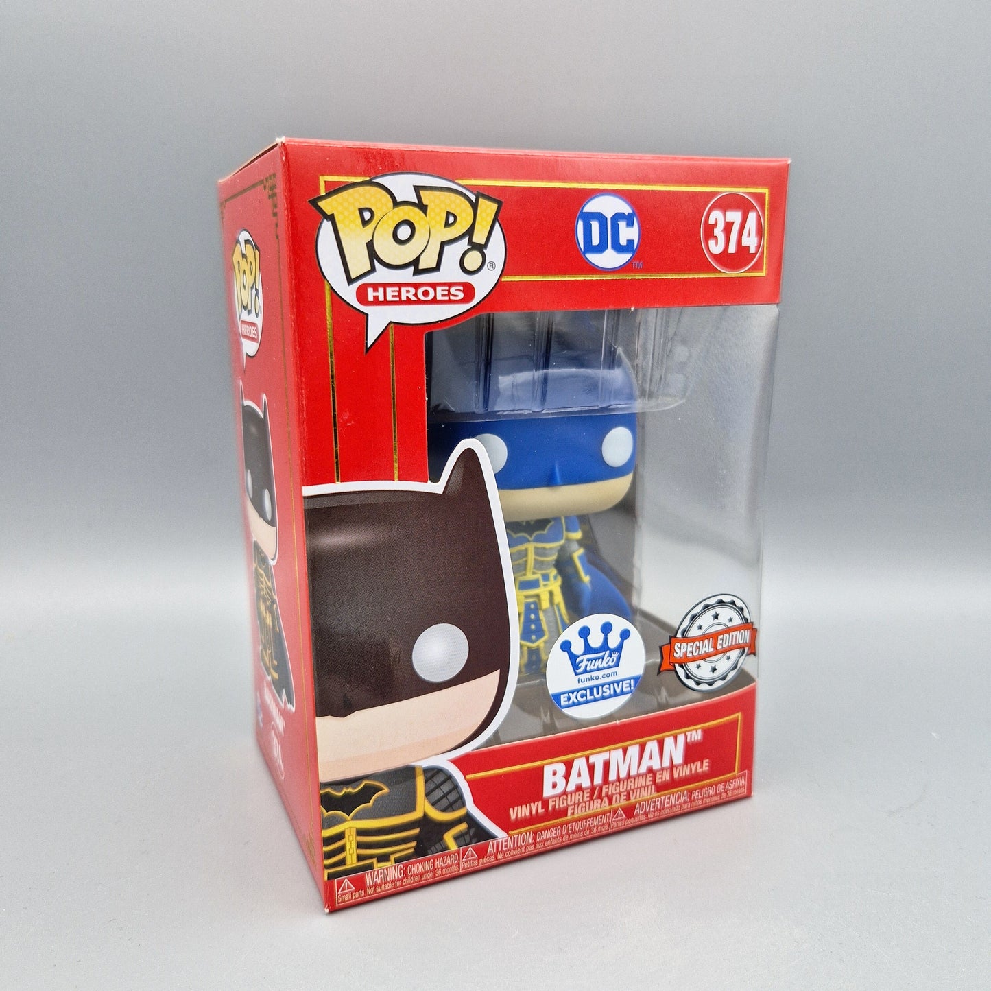 Funko Pop! Heroes	DC	#374 Batman	Special Edition	Vinylfigur