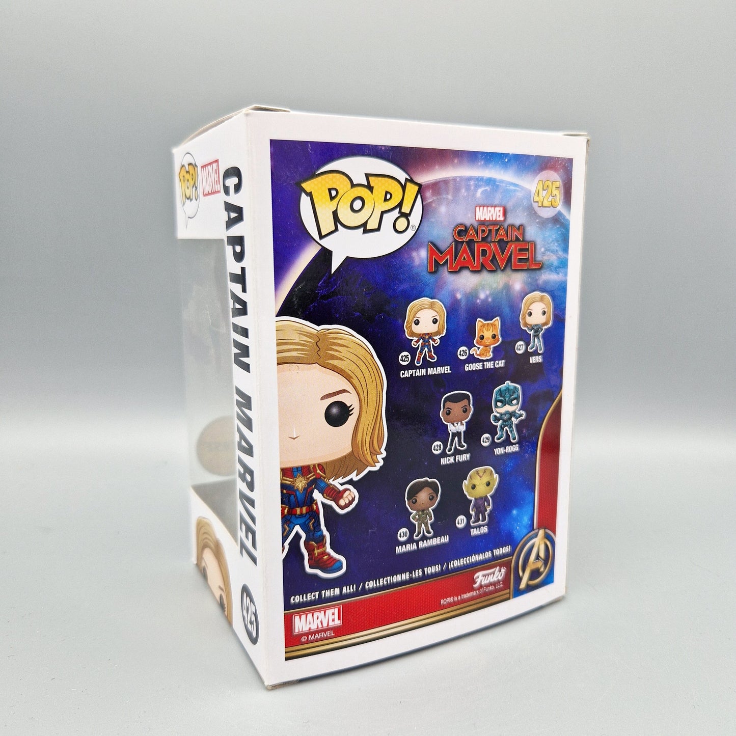 Funko Pop! Marvel	#425 Captain Marvel Chase	Vinylfigur