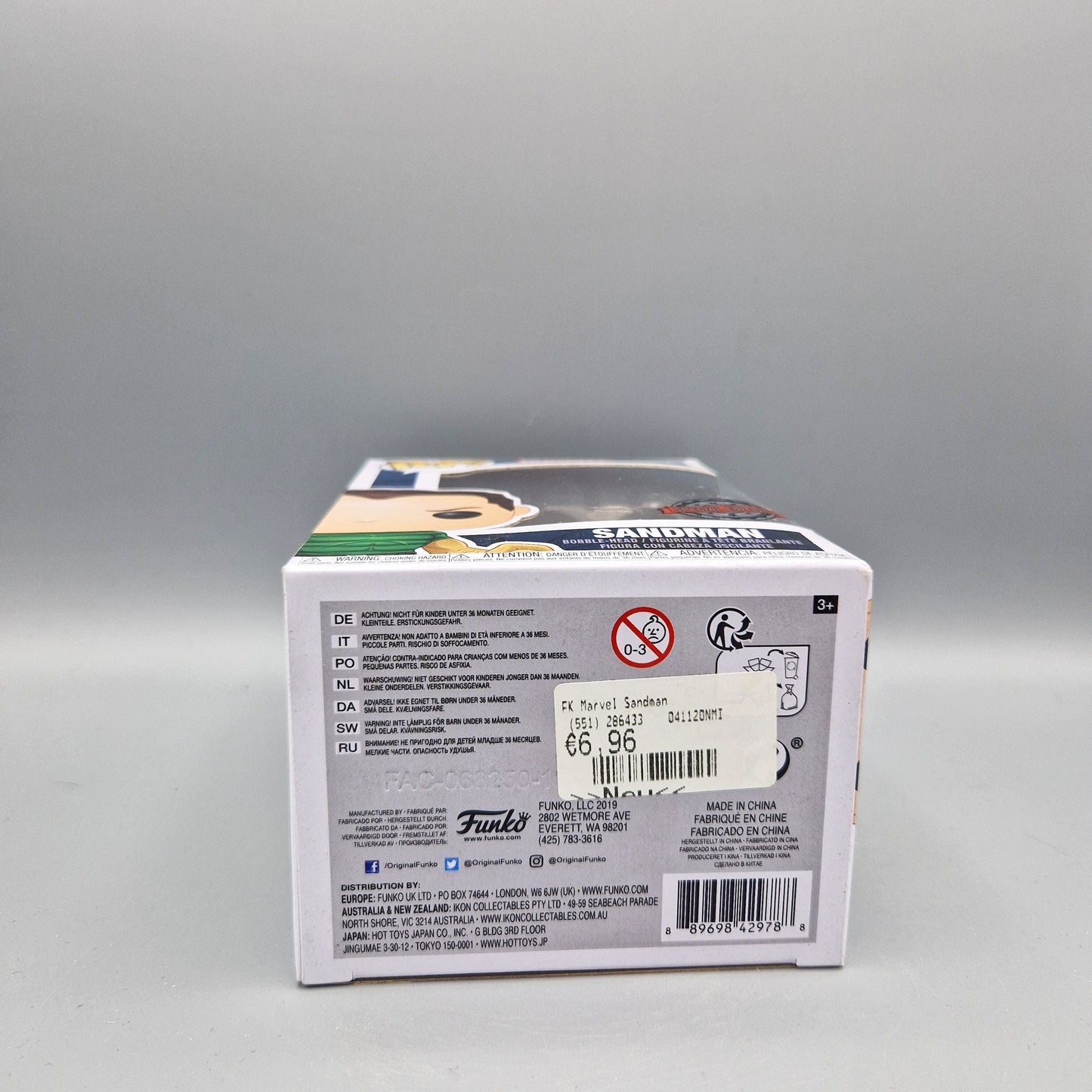 Funko Pop! Marvel	#524 Sandman	Special Edition	Vinylfigur